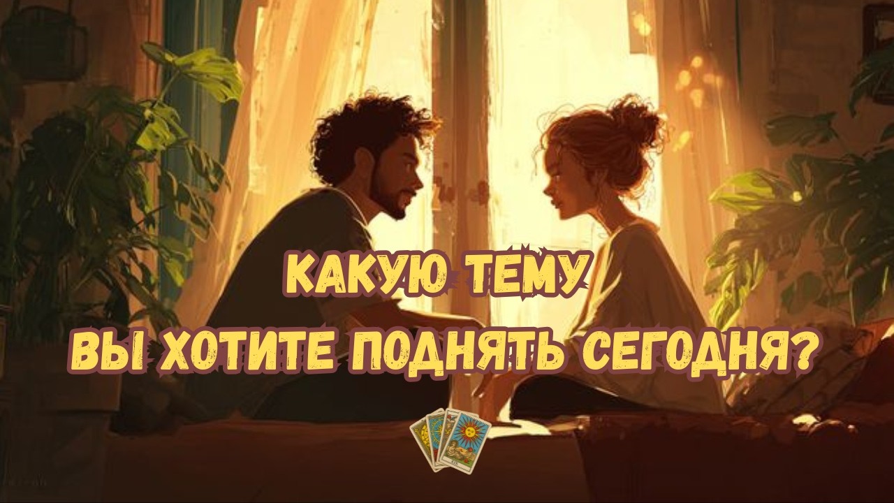 О чём Вы на самом деле хотите поговорить сегодня?