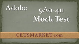 9A0-411 Mock Test To Improve Your 9A0 411 Exam Score