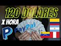 120$ EN 1 HORA/ APLIACION PARA GANAR DINERO PARA PAYPAL POR INTERNET SIN REFERIDOS Y GRATIS!