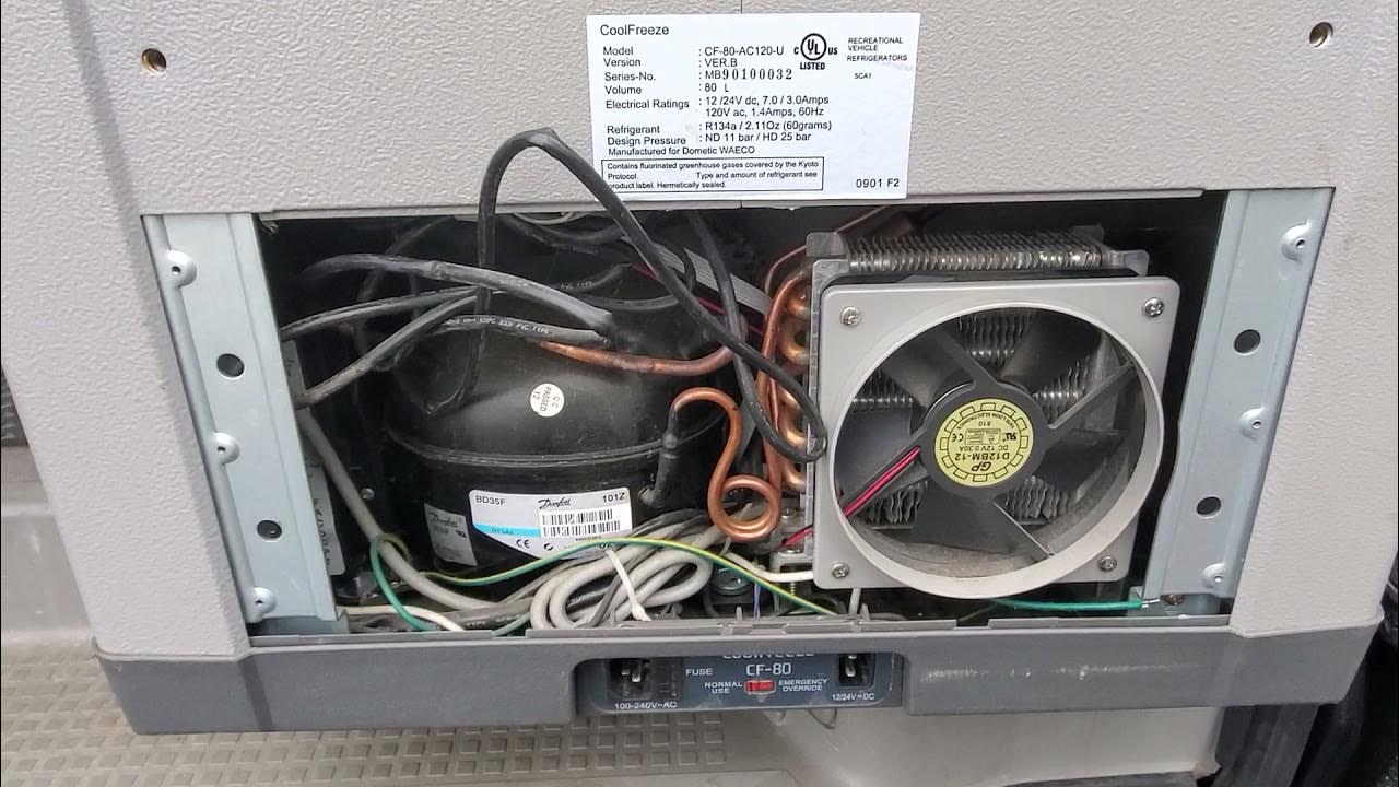 Dometic Waeco CF80 CF 80 Refrigerator Fridge Quick Fix YouTube