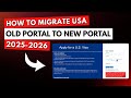 How to Transfer Your US Travel Docs Old Portal to New CGI Portal (Step-by-Step Guide) 2025