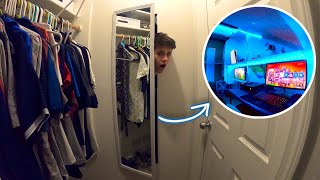 I Built A Secret Gaming Bunker In My Room No One Knew