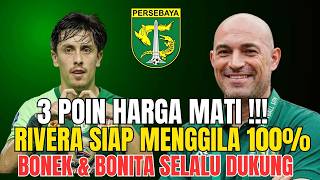Francisco Rivera 100% Fokus Siap Bawa Persebaya Raih Kemenangan