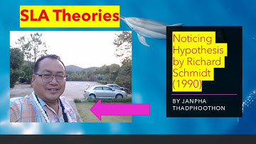 We learn the language by noticing the language - Richard Schmidt (1990)