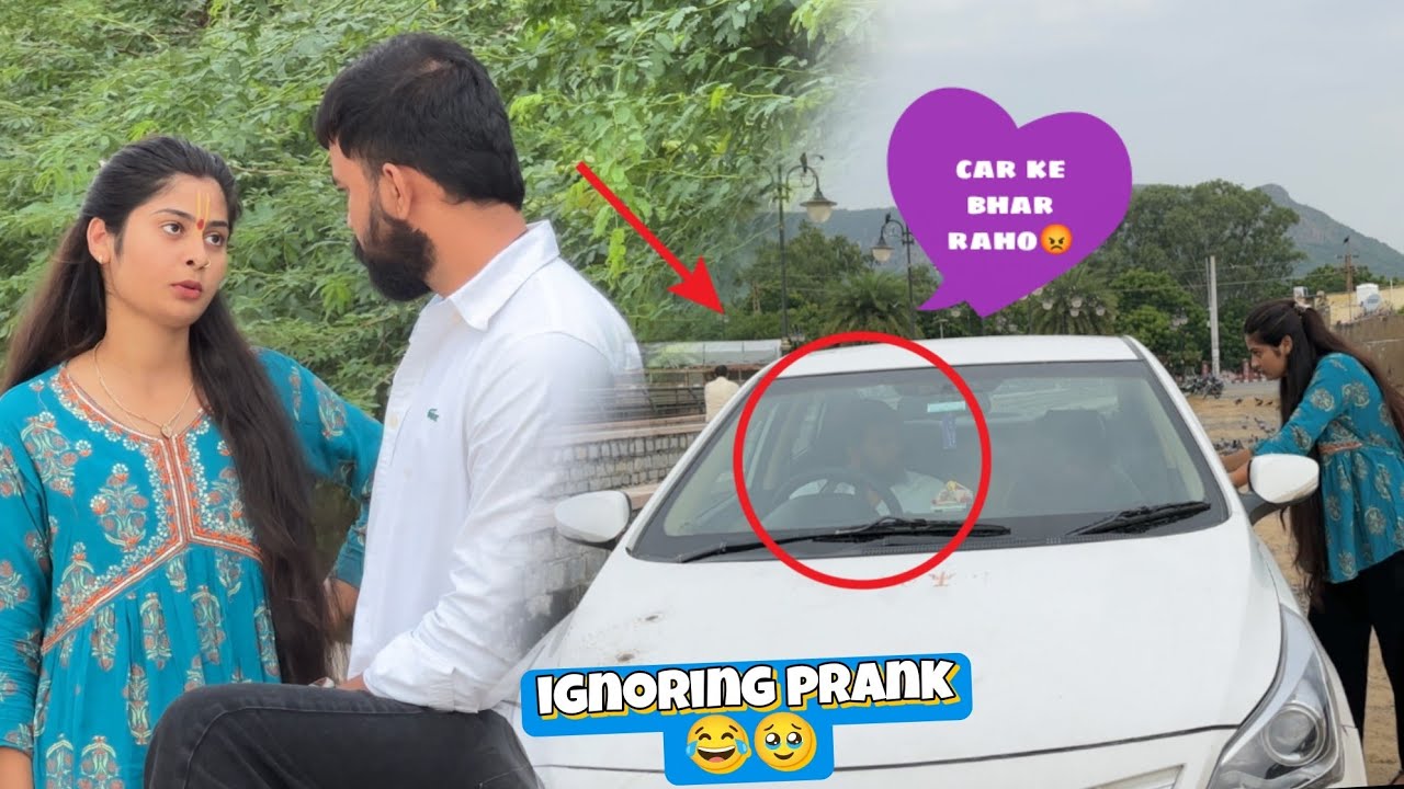 Ignoring prank on chahat 😡😂 || chahat ko aa gya gussa 😂 @veersamratvlog 