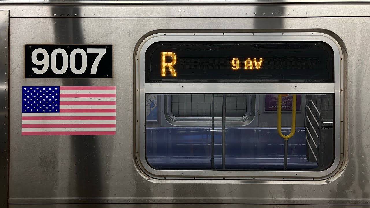 NYC Subway: R160 (R) Train Full Ride: Forest Hills-71 Av - 9 Avenue (via West End)