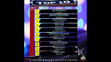 Uganda's Official Top Ten (10) Count Down Week 1 June 2020