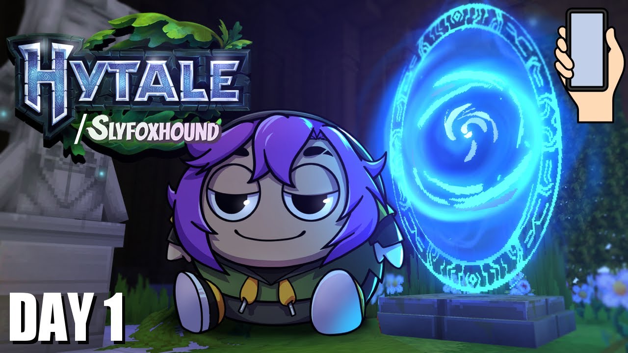Day 1 | Hytale Vanilla Adventure (Portrait) | THE WAIT IS OVER!