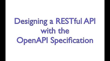 APIs with OpenAPI