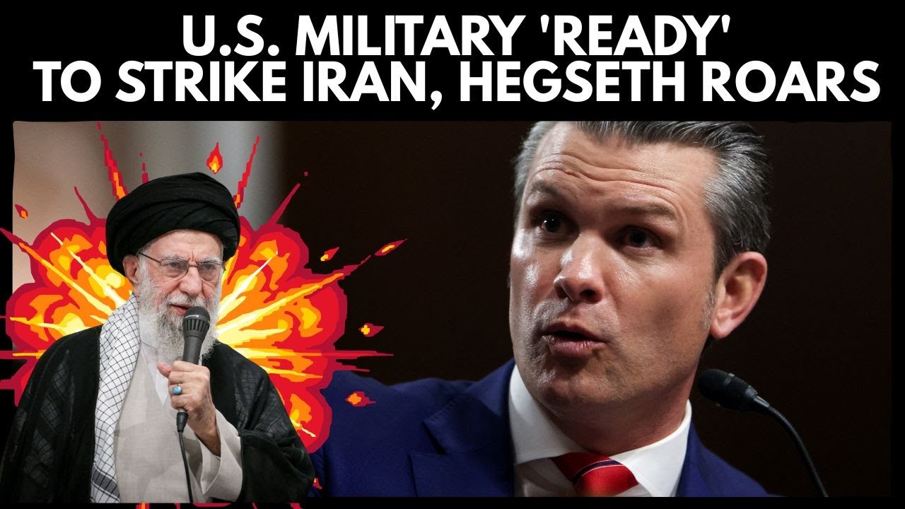 "READY TO DELIVER": Pete Hegseth Roars Warning to Iran as Armada Closes In | N18G