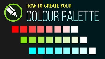 HOW TO CREATE YOUR OWN COLOUR PALETTE IN CORELDRAW #colorpalette