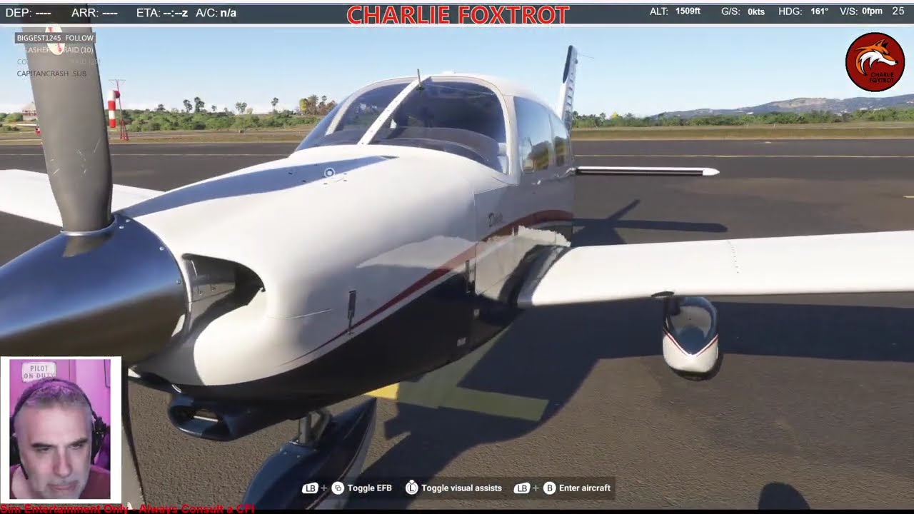 Northern California airport hopping in the Piper Dakota | Flight SImulator 2024 - replay