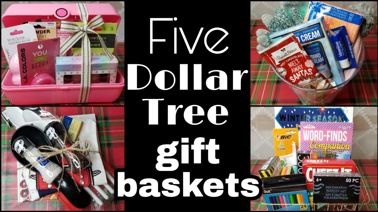 5 Crazy Cheap Christmas Gift Baskets From the Dollar Store Under $10