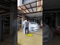 He Saved his car in flooding city