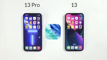 iOS 26 BETA 4 SPEED TEST - iPhone 13 vs iPhone 13 Pro