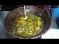 Authentic commercial green karahi recipe by cooking with kawish