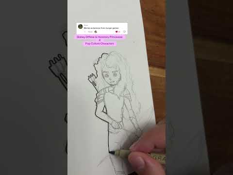 Merida as Katniss Everdeen