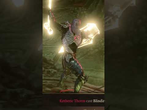 BG3 || ACT 2 Ketheric Thorm Fight Fail.. || #gaming #clips #baldursgate3