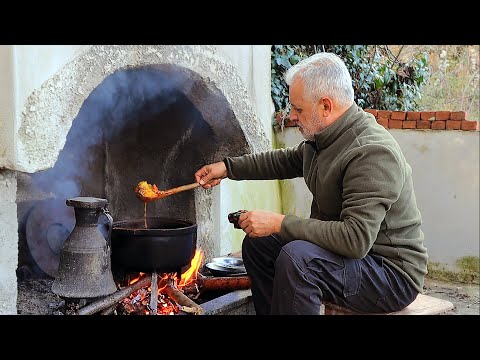 Delicious Turkish Beef Stew Recipe with Potato and Carrots | Outdoor Cooking