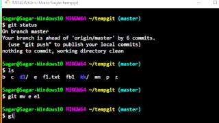 How to rename a file in git