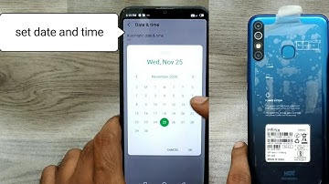 How to Set Date and Time in Infinix Hot 8| time setting of your Infinix |phone