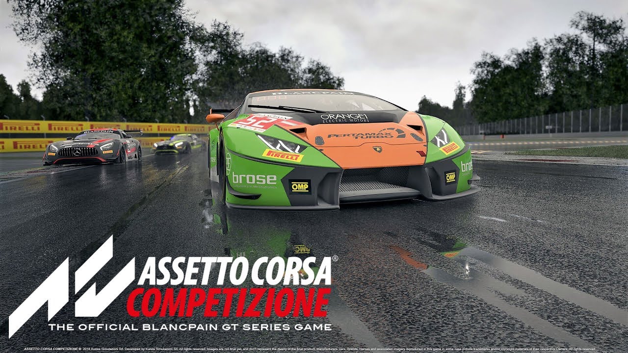 Assetto Corsa Competizione Left Foot Brake Hotlapping! YouTube