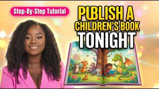 How to Publish a Children’s Book on Amazon KDP With AI | Step-by-Step GenSpark Tutorial