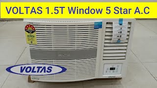 Voltas Window AC | Voltas 1.5 Ton 5 Star AC | Voltas AC 185LZH (Only 5 Years on Compressor)