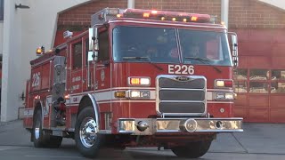 LAFD Light Force 26 Responding