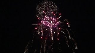 Burlington Steamboat Days Firework Display 2013