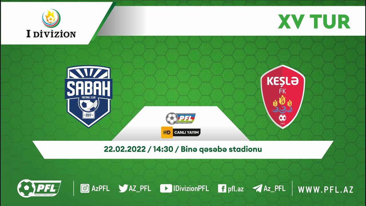 Cbc sports canli yayim. 1ci Divizion.