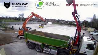 Acre Hall Primary School | Sports Pitch Timelapse