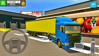 Scania Truck Driving - Delivery Truck Driver Simulator - New Android Gameplay screenshot 5