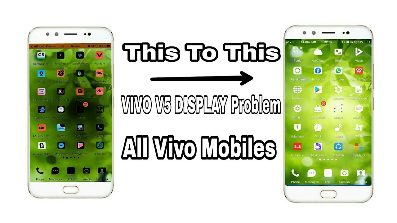 Vivo V5 display Color Problem | Color inversion on and off | All ...