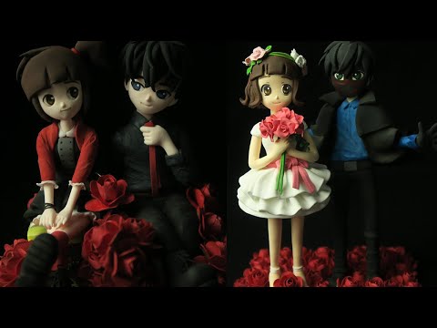 [Shinbi house] 하리강림 커플 만들기 모음 Making hari and kanglim clay figures ชินบิหอพักอลเวง.