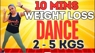 10 mins DAILY - LOSE WEIGHT LOSS Bollywood DANCE Workout at home | FAT LOSS | Mix #KaardioByRima