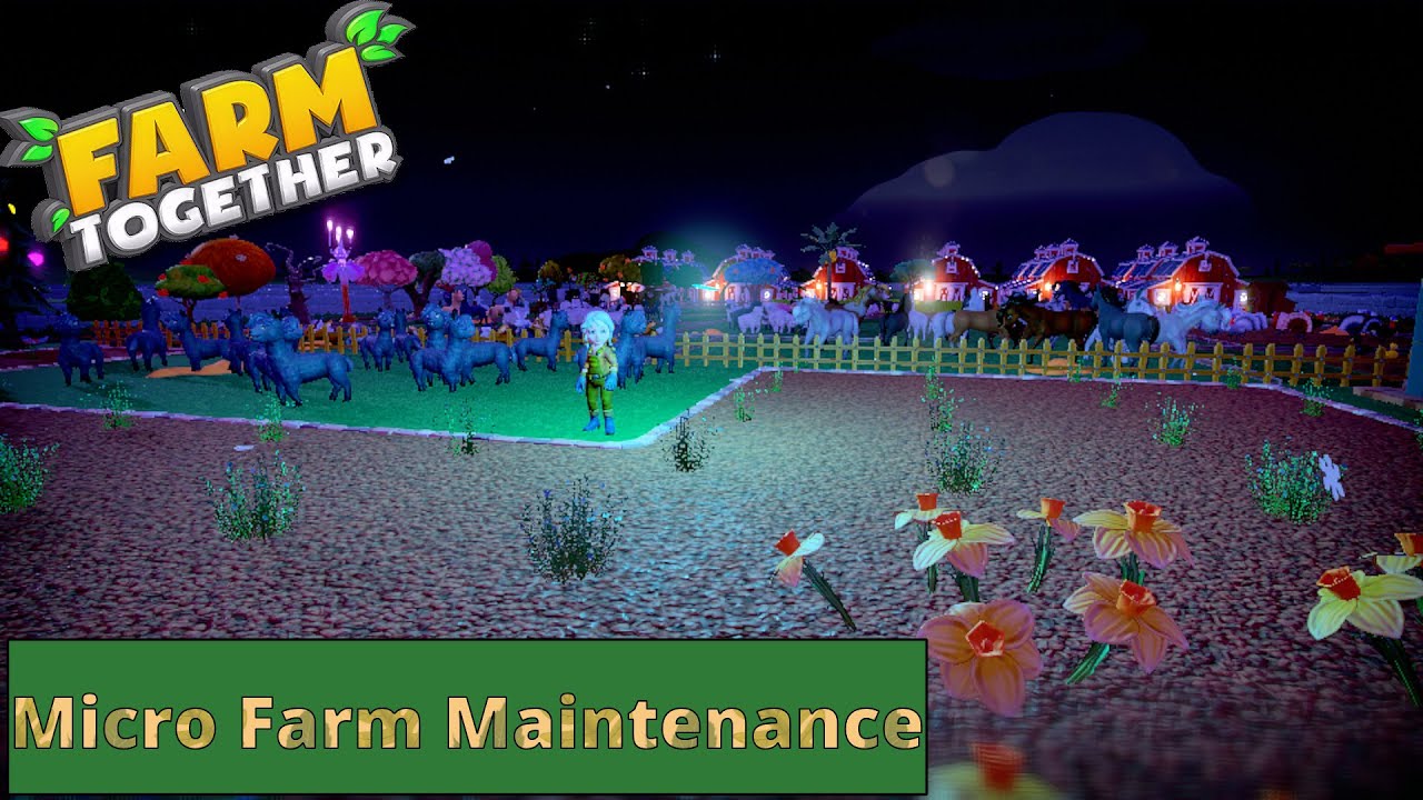 Farm Together - Micro Farm Maintenance (no talking) - YouTube