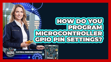 How Do You Program Microcontroller GPIO Pin Settings?