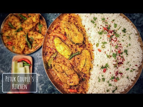 파인애플 일리쉬(Hilsa) 생선 조림