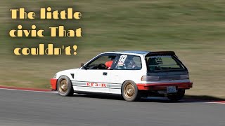POV | B20 Vtec Civic Hatch Trying to keep Up With WRX STI | OnGrid Track Day 3/28/2026