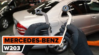 Kako zamenjati zadnji roka na MERCEDES-BENZ W203 Razred C [VODIČ AUTODOC]