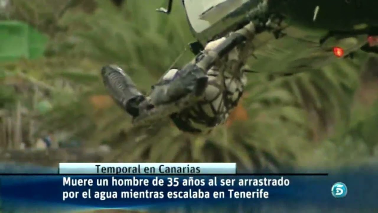 TELE5 Rescate Bco Los Carrizales Buenavista Norte TF 031112