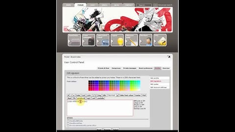how to create a forum signature h1vem1nd
