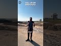 Standing right now on the iconic 250-meter wide road of Dholera #dholerasmartcity #smartcitylife