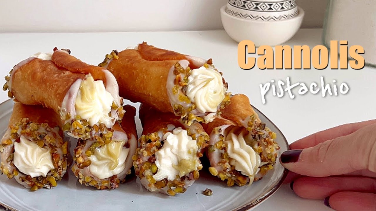 Recette facile de Cannoli pistache maison : gourmandise garantie !