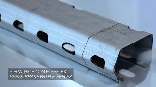 E-Reflex side frames deflection compensation system