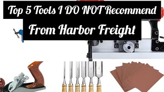 Top 5 Tools I DO NOT Recommend from Harbor Freight