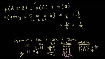 Probability lesson 4 - Mutually exclusive events in tree diagrams