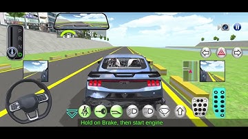 3D Driving Class Gameplay Part 1 | Realistic Car Simulator on Android & iOS