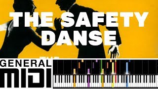 Video thumbnail of "🎼 PRO. MIDI FILE : The Safety Dance / Men Without Hats"